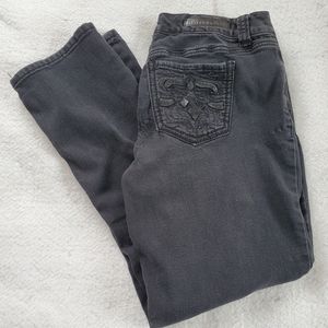 Rhythm In Blues Modern Straight Leg Jeans, Sz 12